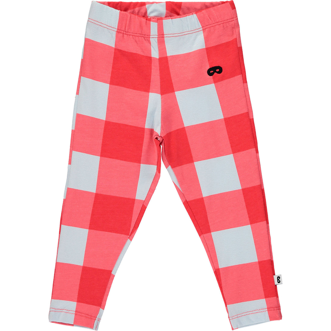 Beau Loves Red Gingham Leggings