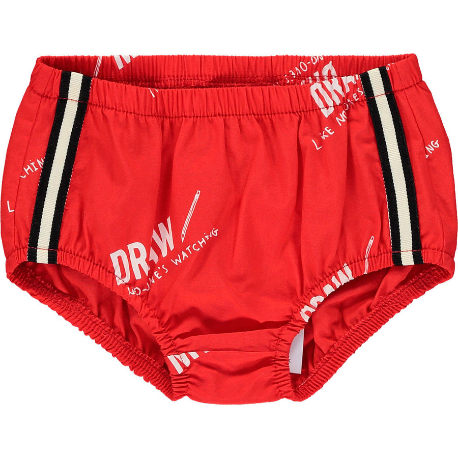 Beau Loves Red Draw Culotte