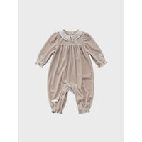 Louisiella Baby Eleanor Velvet Romper