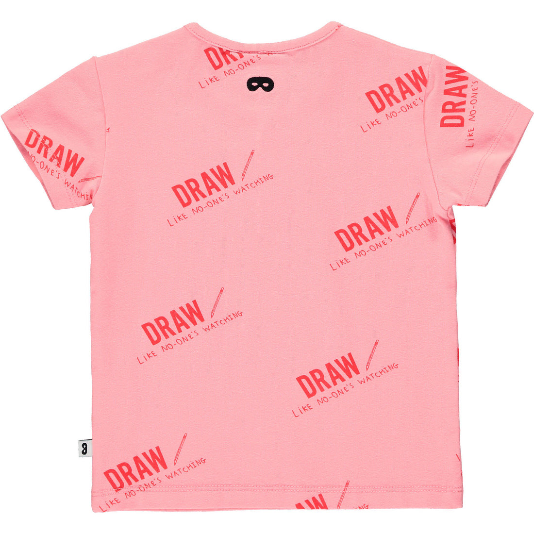 Beau Loves Pepto Pink Draw Baby Tee