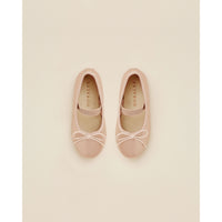 Noralee Soft-Blush Ballet Flats | Metallic Soft Blush