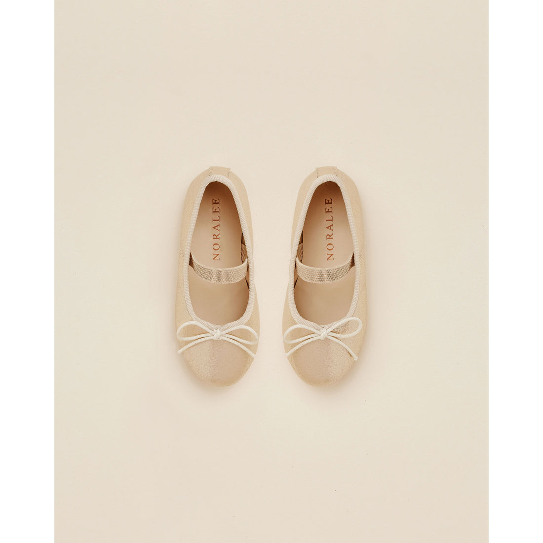 Noralee Metallic-Gold Ballet Flats | Metallic Gold