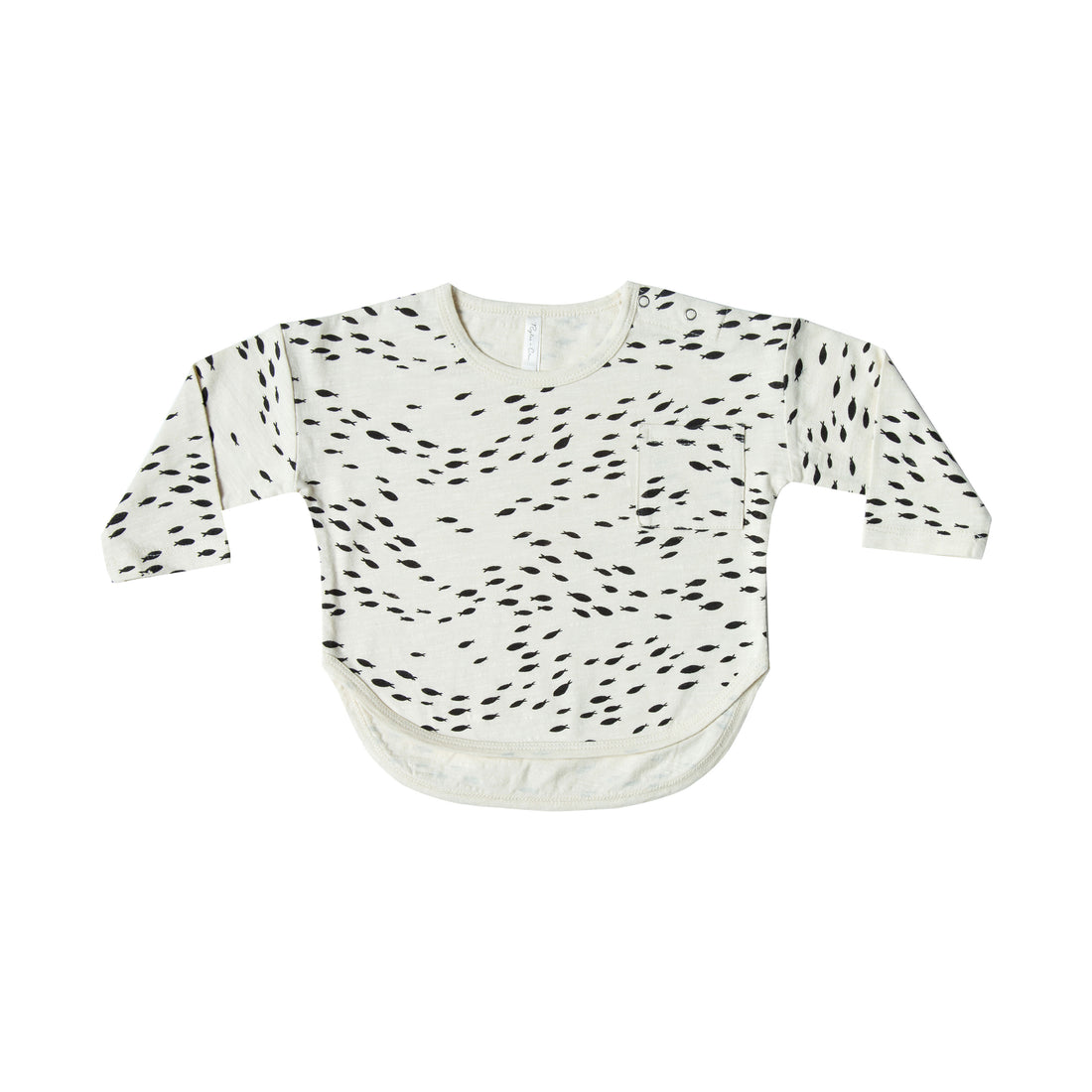 Rylee and Cru Ivory Fish Tee