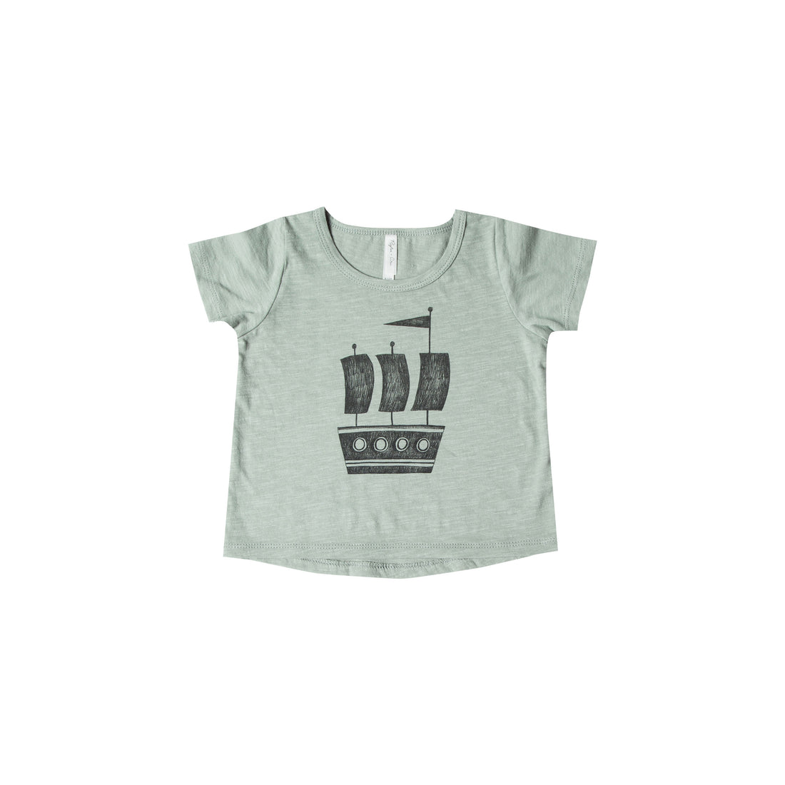 Rylee and Cru Seafoam Ship Baby Tee