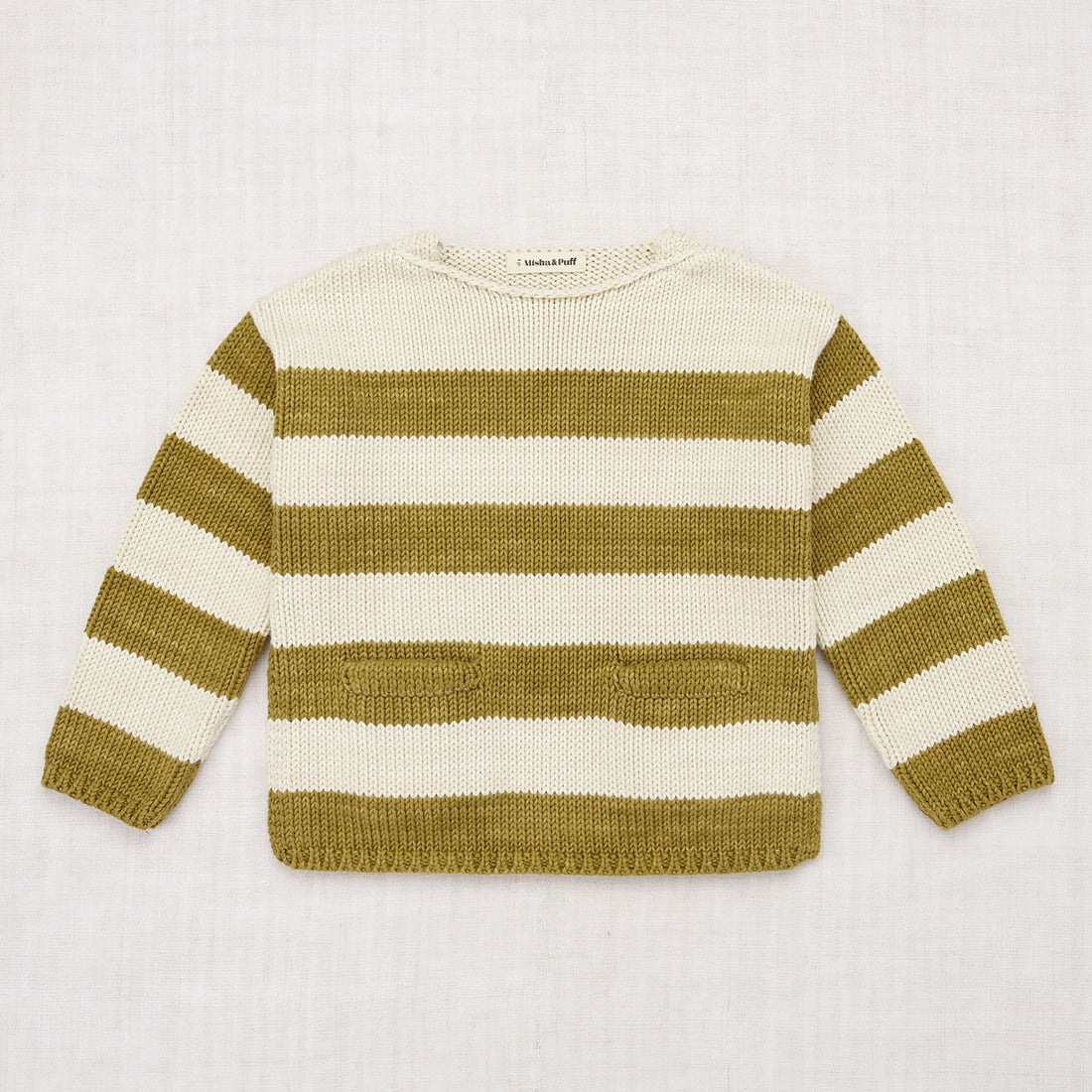 Misha and Puff Tarragon Bateau Sweater