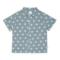 WYNKEN Ocean Green Dot Beach Shirt