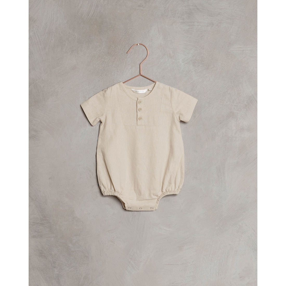 Noralee Linen Beau Romper | Linen