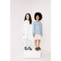 Beau Loves Blue Hold My Heart Print Relaxed Fit Sweater