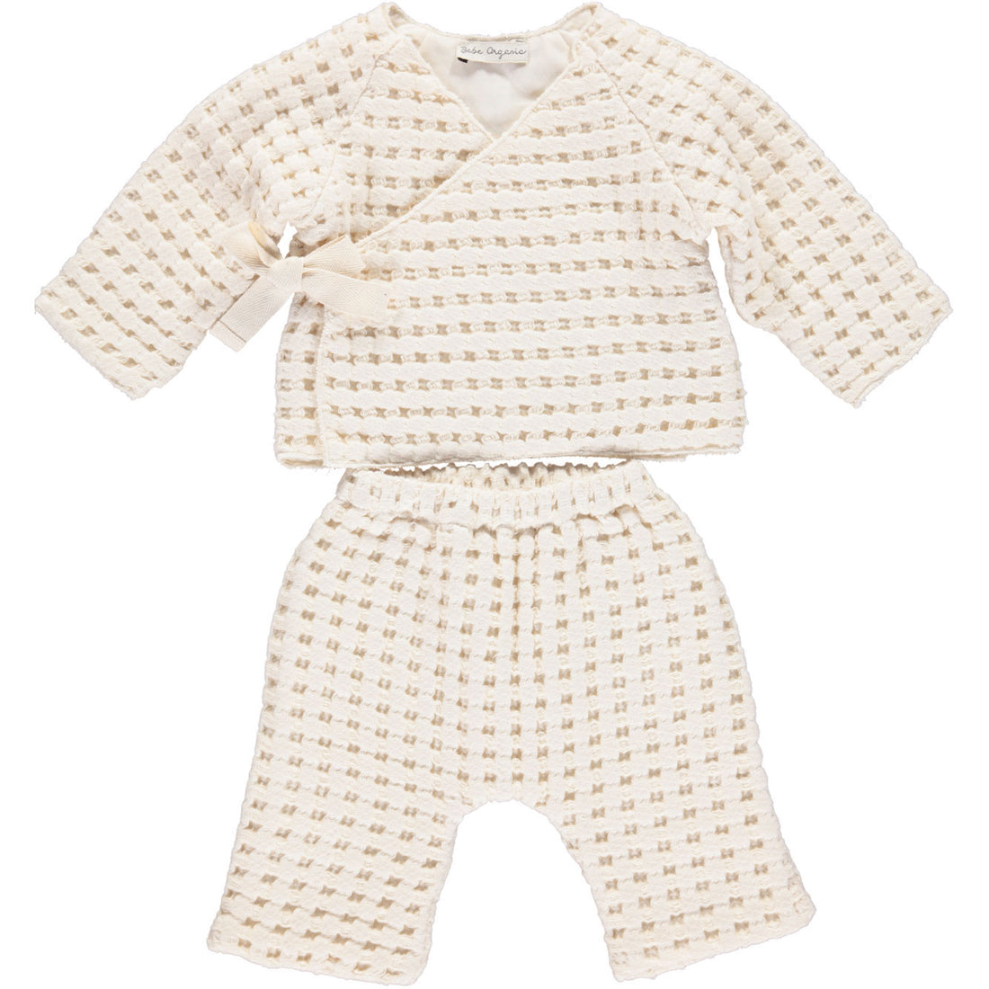Bebe Organic Natural Bebe Waffle Baby Set