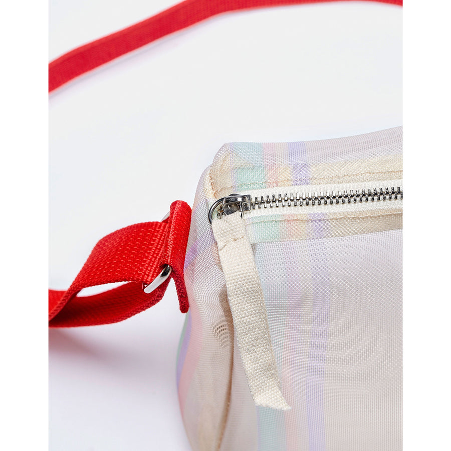 Bellerose Tan Mesh Side Bag