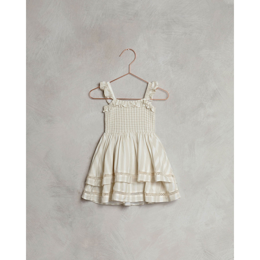 Noralee Sage-Stripe Birdie Dress | Sage Stripe