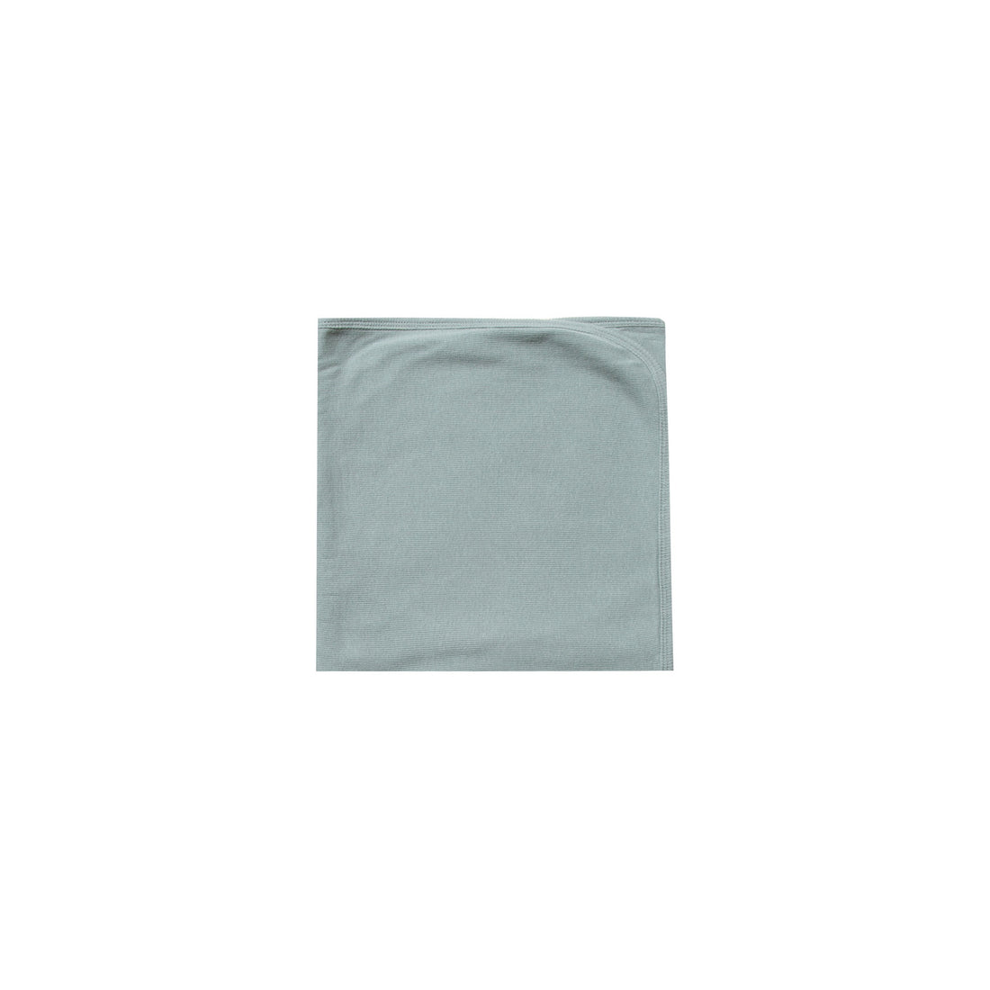 Quincy Mae Sea Organic Ribbed Baby Blanket