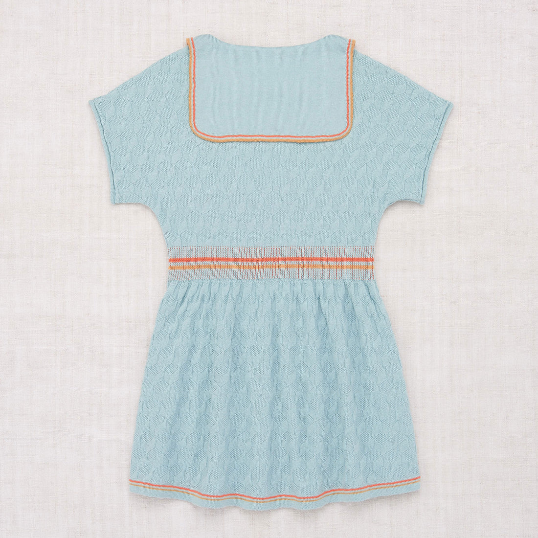 Misha and Puff Steel Blue Block Stitch Tennis Dress
