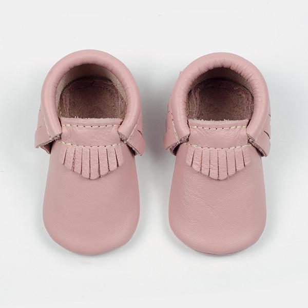 Freshly Picked Blush Moccasins