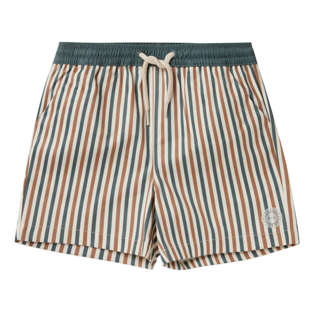 Rylee and Cru Boardshort | Nautical Stripe