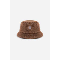 We are Kids Marron Glac� + Logo Mouse Junior Bob Hat
