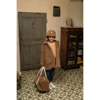 We are Kids Marron Glac� + Logo Mouse Junior Bob Hat