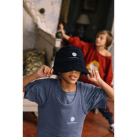 We are Kids Midnight Blue + Logo Sweet Sky Junior Bob Hat