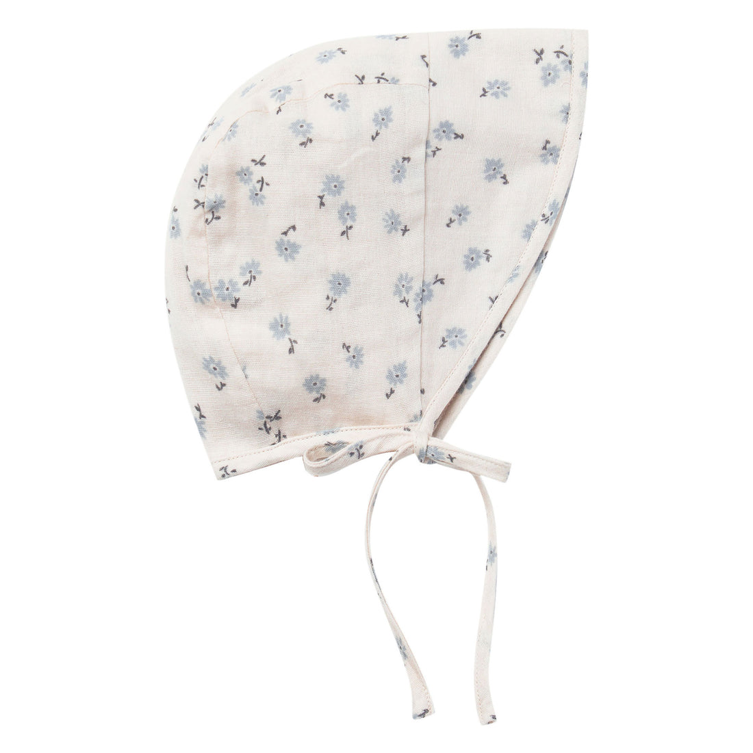Rylee and Cru Brimmed Bonnet | Blue Ditsy