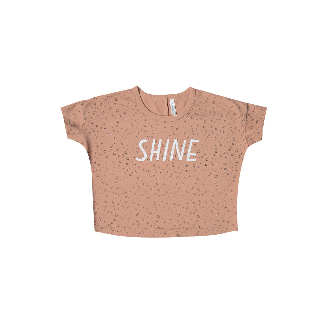 Rylee and Cru Terracotta Shine Oversized Tee