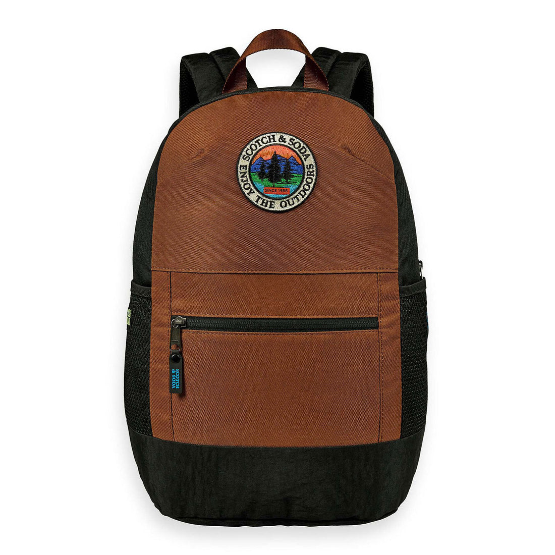 Scotch Shrunk Teak Back Pack With Badge