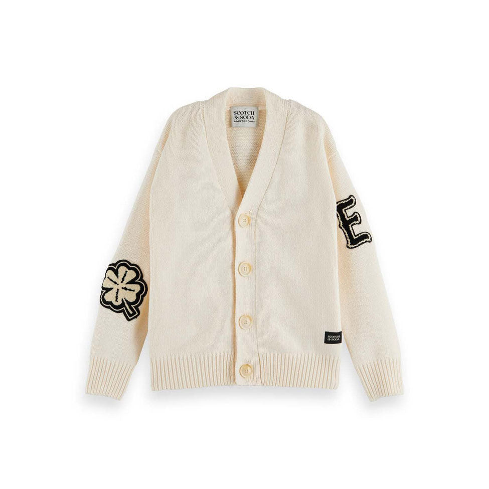 Scotch Shrunk Desert Badge Cardigan