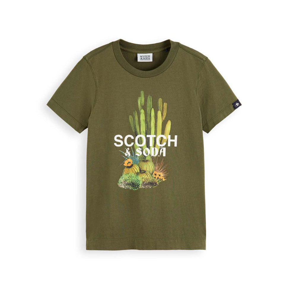 Scotch Shrunk Military Artwork T-Shirt