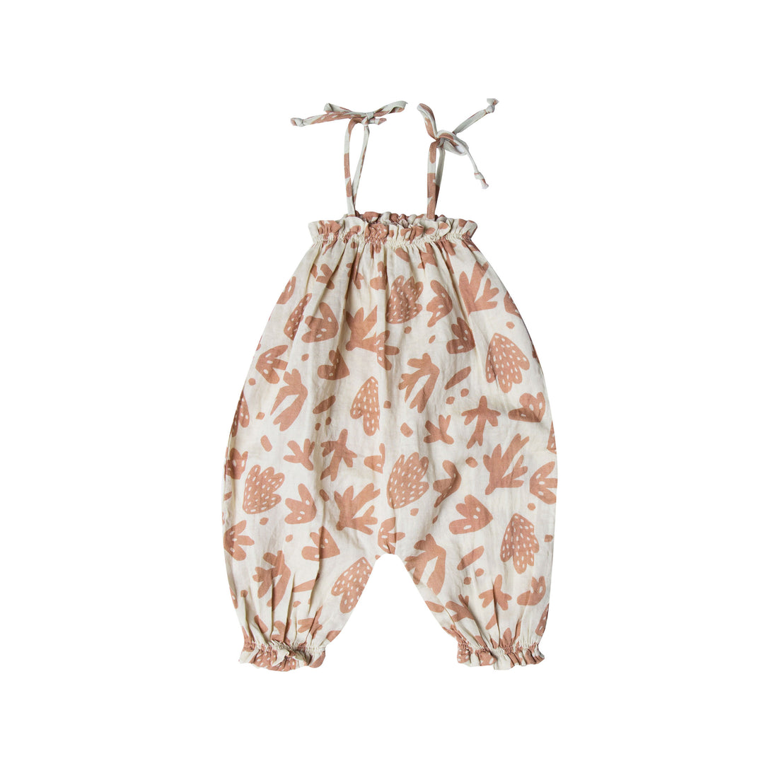 Rylee and Cru Ivory Sea Life Jumpsuit