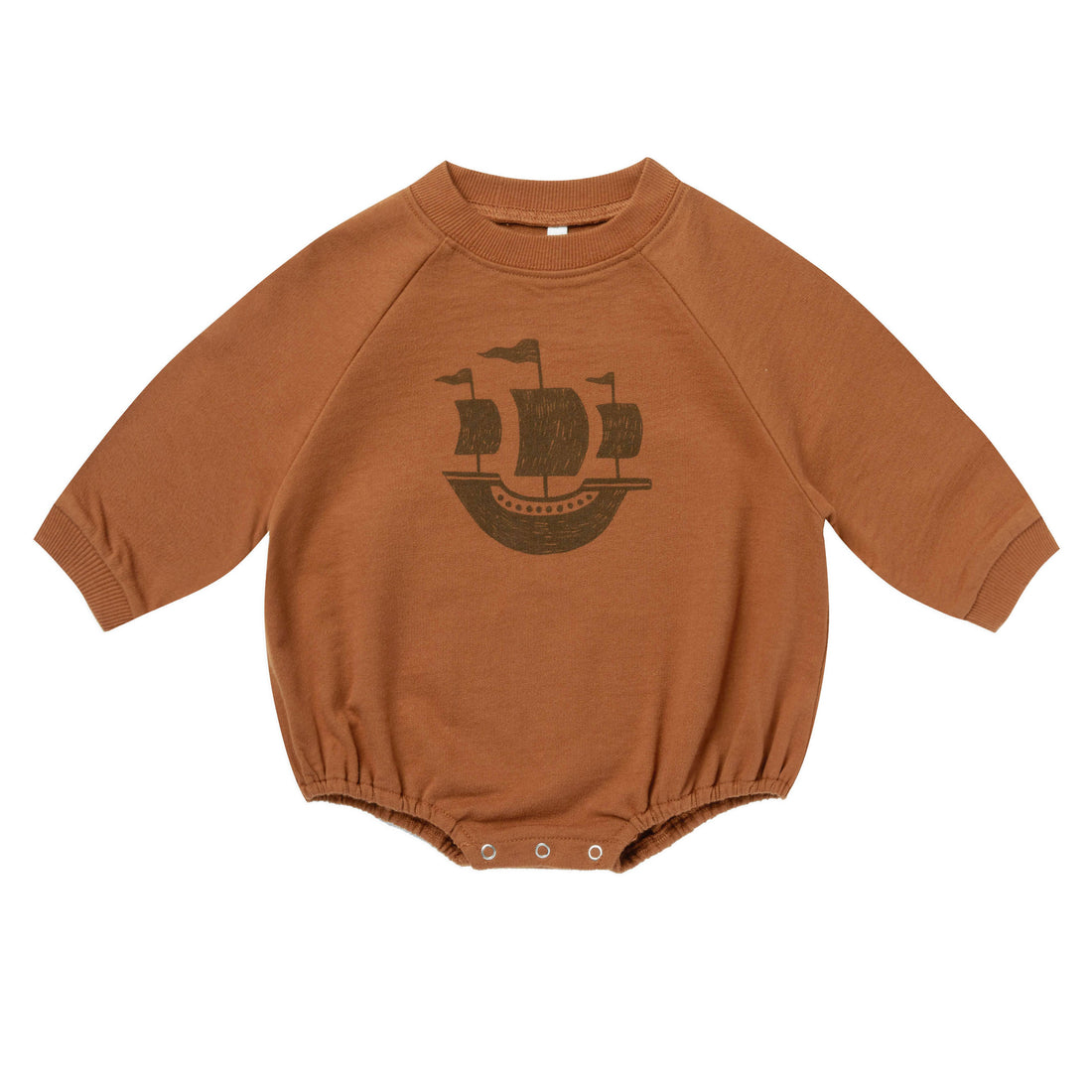 Rylee and Cru Crewneck Romper | Ship