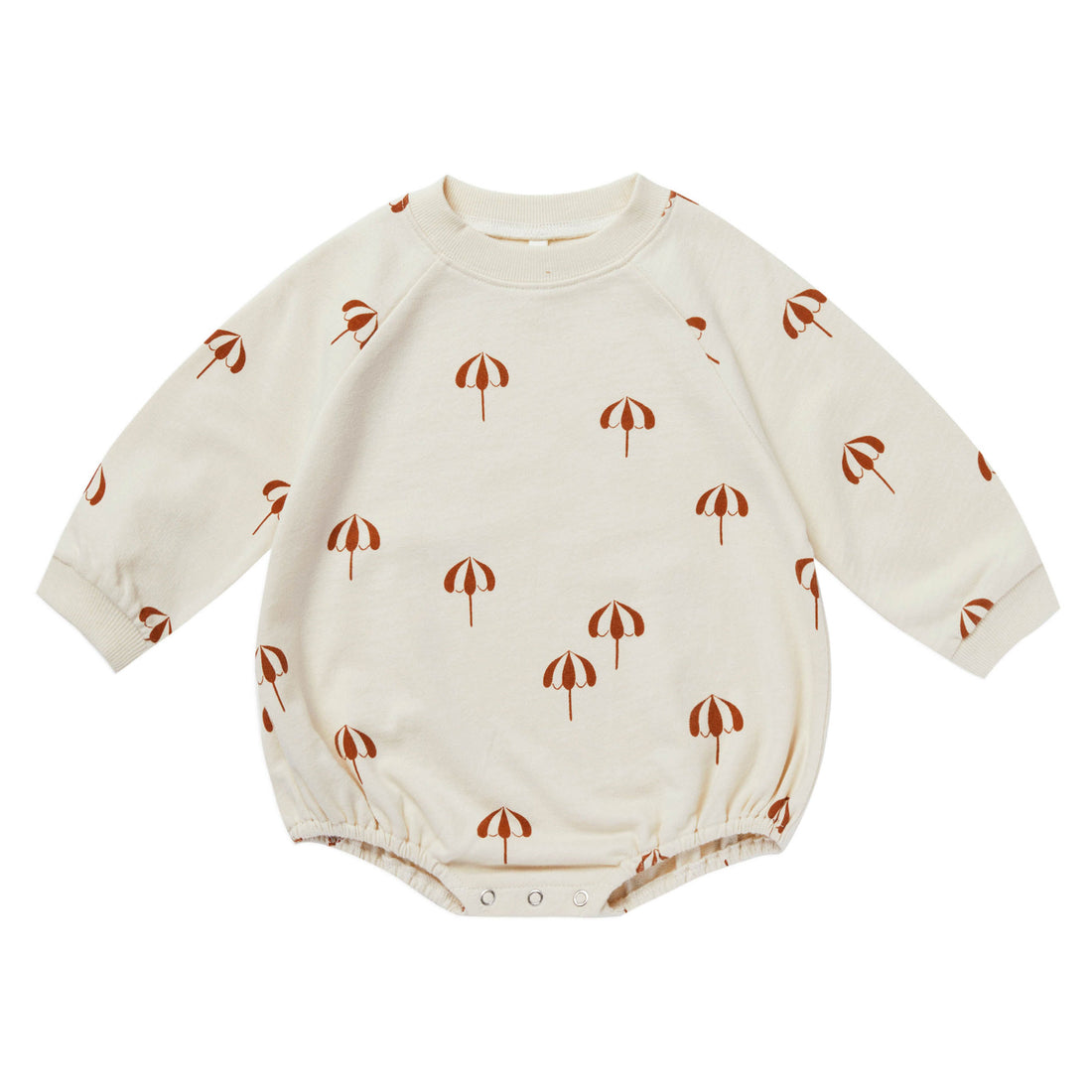 Rylee and Cru Crewneck Romper | Umbrellas