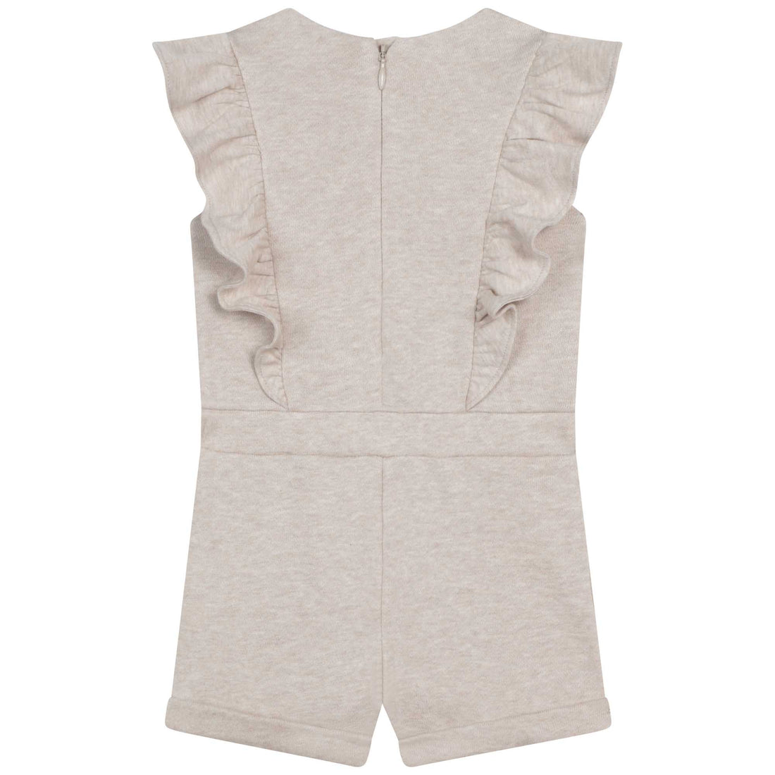 Chloe Beige Marl Baby Romper