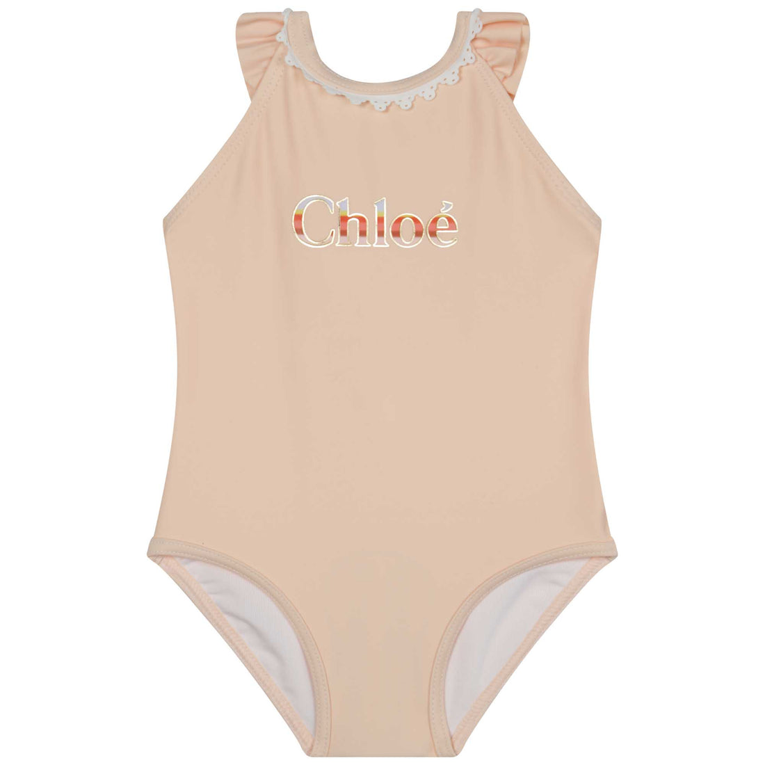 Chloe Pale Pink Baby Swimsuit