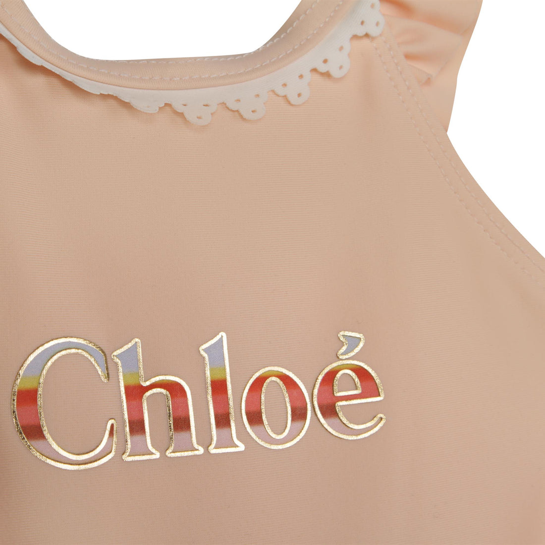 Chloe Pale Pink Baby Swimsuit