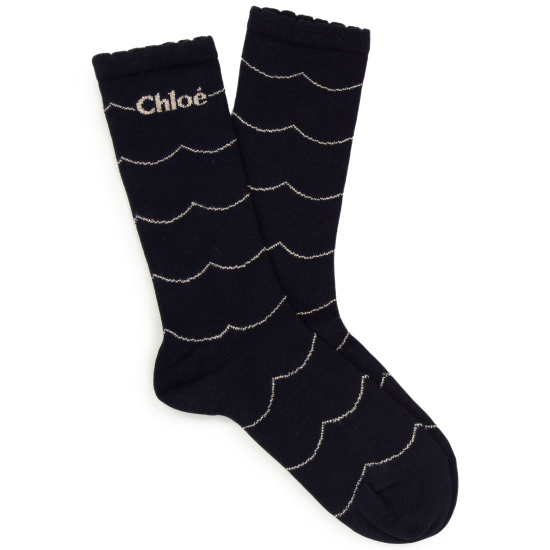 Chloe Navy Chloe Socks