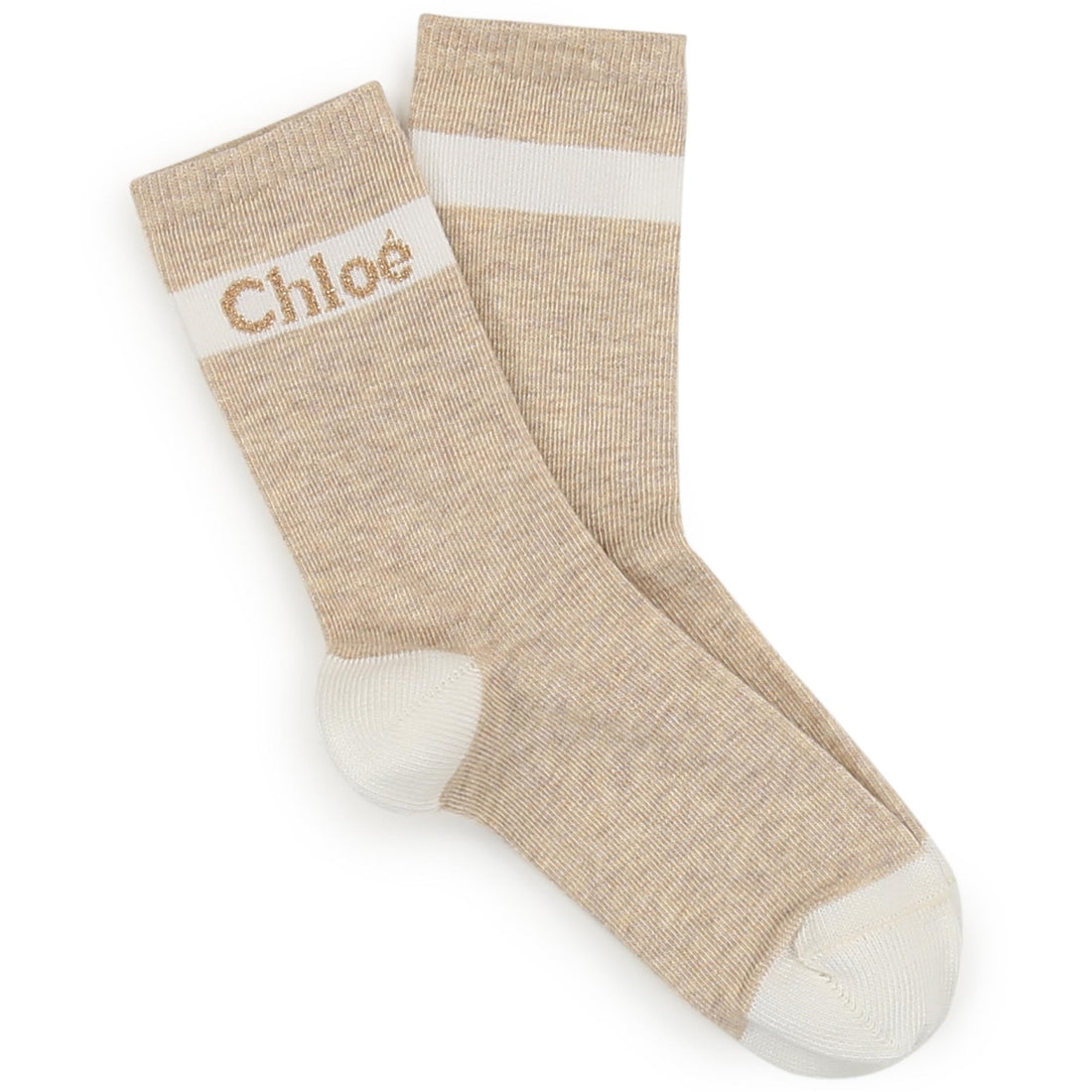 Chloe Beige Marl Socks