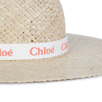 Chloe Off White  Pink Hat