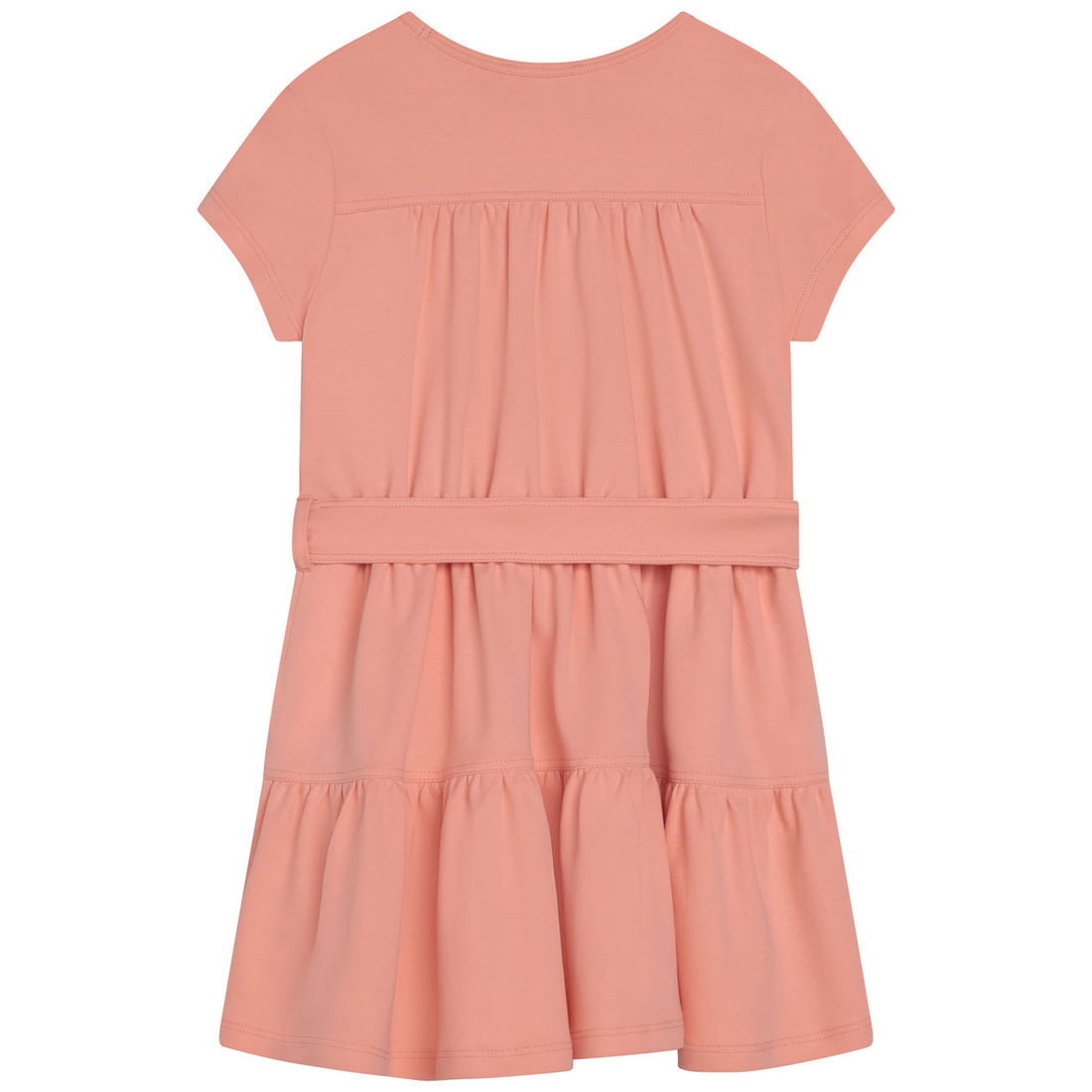 Chloe Papaya Babydoll Dress