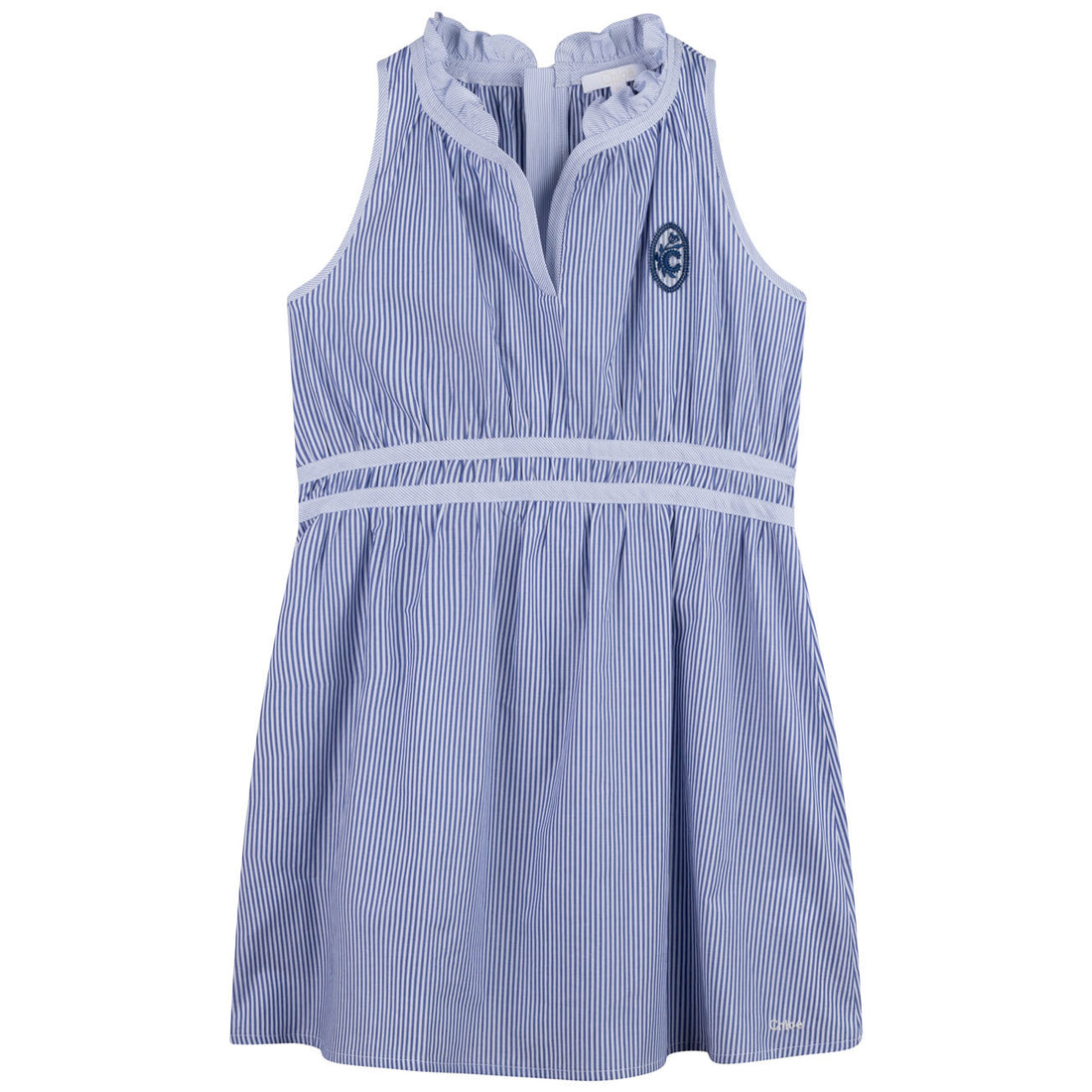 Chloe Blue Striped Dress