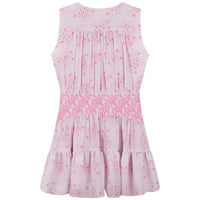 Chloe Hearty Floral Print Pleated Dress