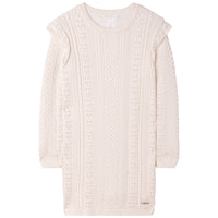 Chloe Ivory Knitted Mini Me Dress