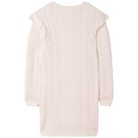 Chloe Ivory Knitted Mini Me Dress