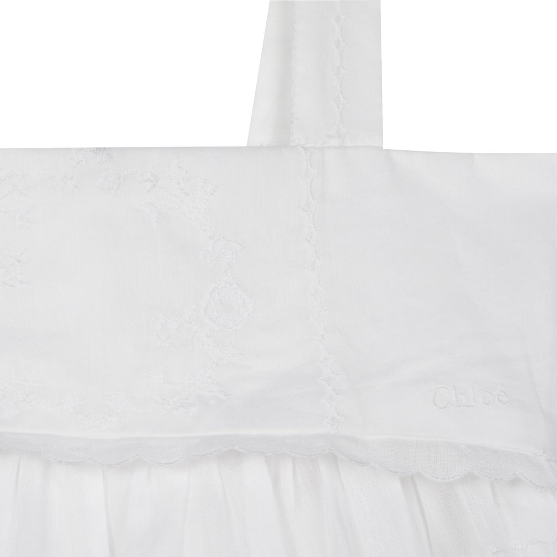Chloe Offwhite Strappy Dress