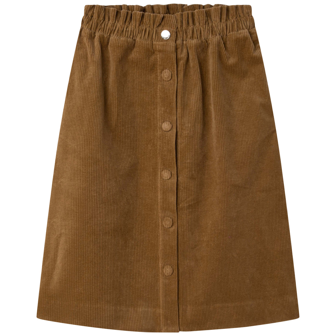 Chloe Gold Yellow Corduroy Maxi Skirt
