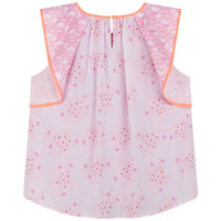 Chloe Hearty Floral Ruffle Blouse