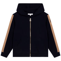 Chloe Navy Zip Up Hoodie