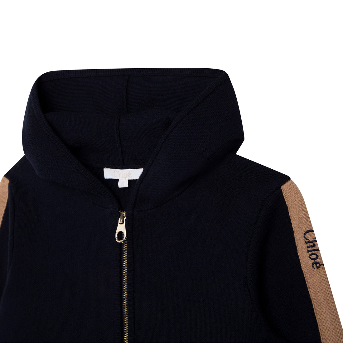 Chloe Navy Zip Up Hoodie