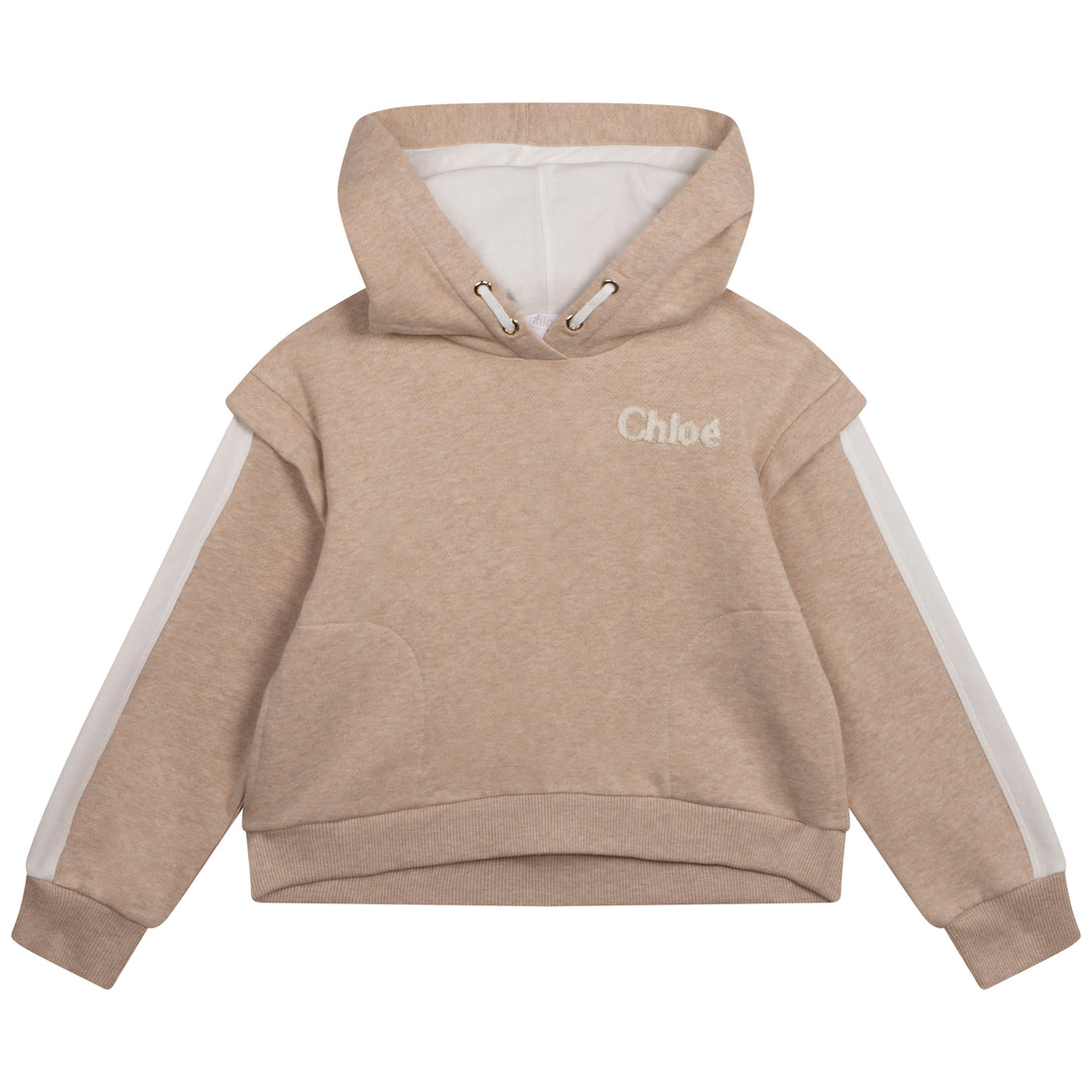 Chloe Beige Marl Hoodie