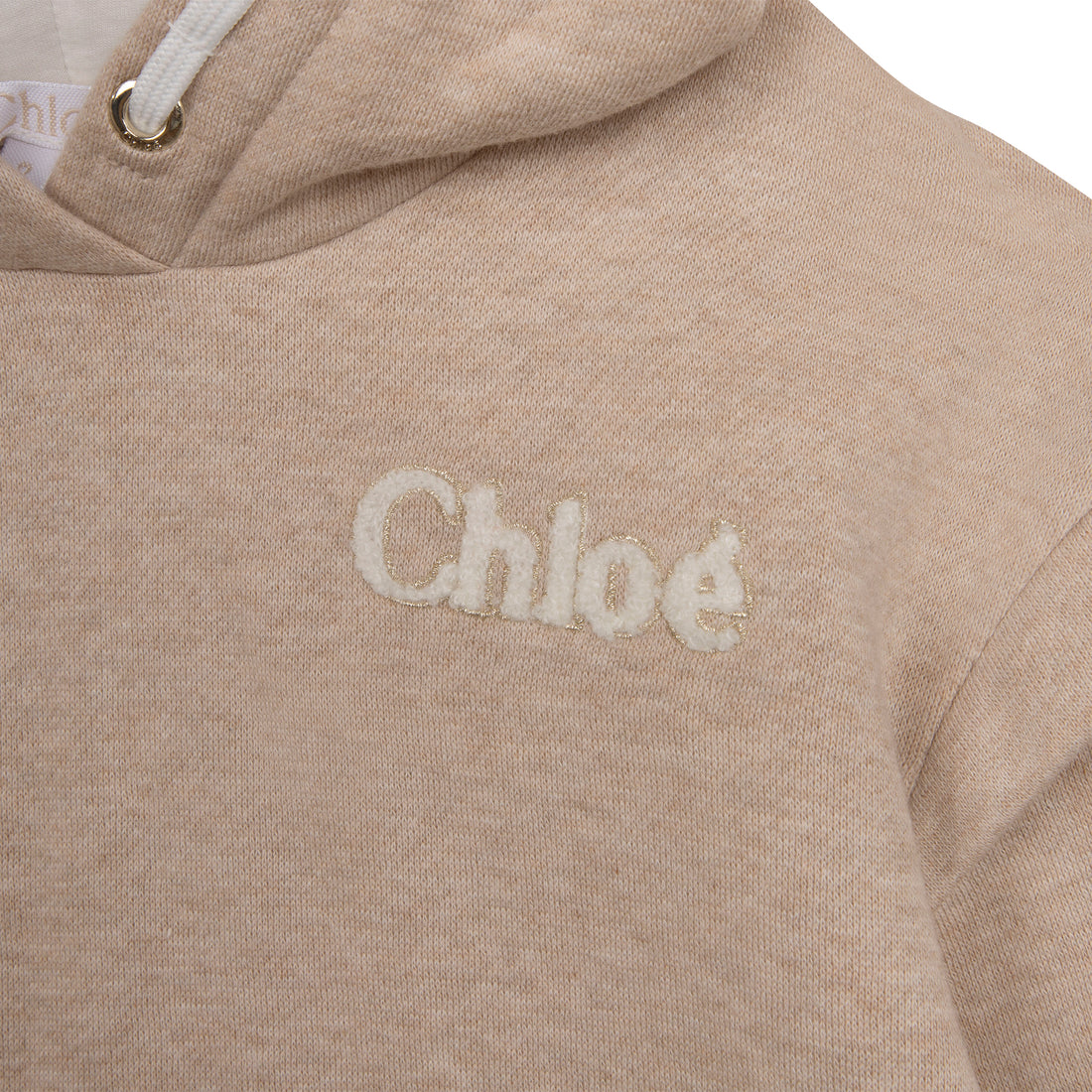 Chloe Beige Marl Hoodie