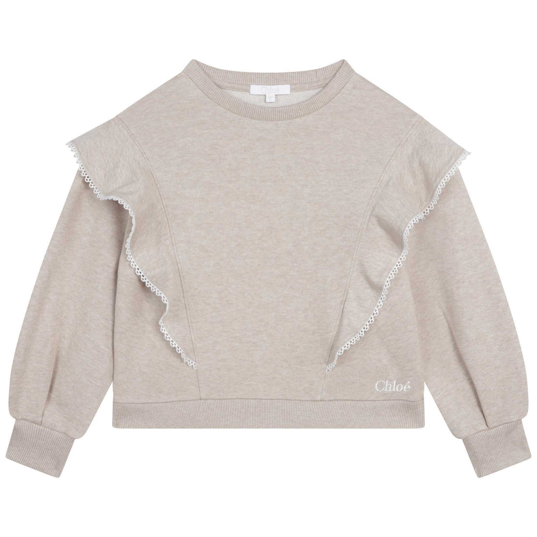 Chloe Beige Marl Sweatshirt