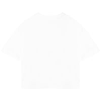 Chloe Offwhite Short Sleeves Pocket Tee-Shirt